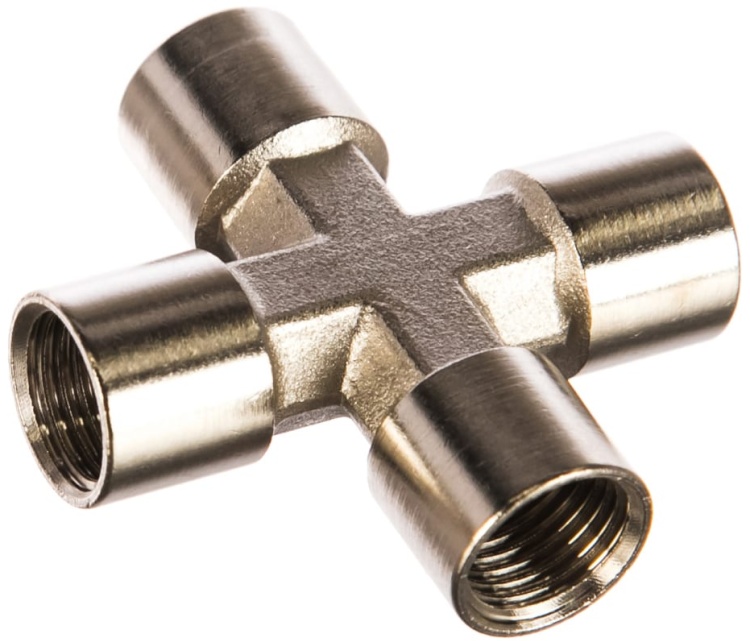 FUBAG Переходник 1/4"FFFF, блистер 1 шт