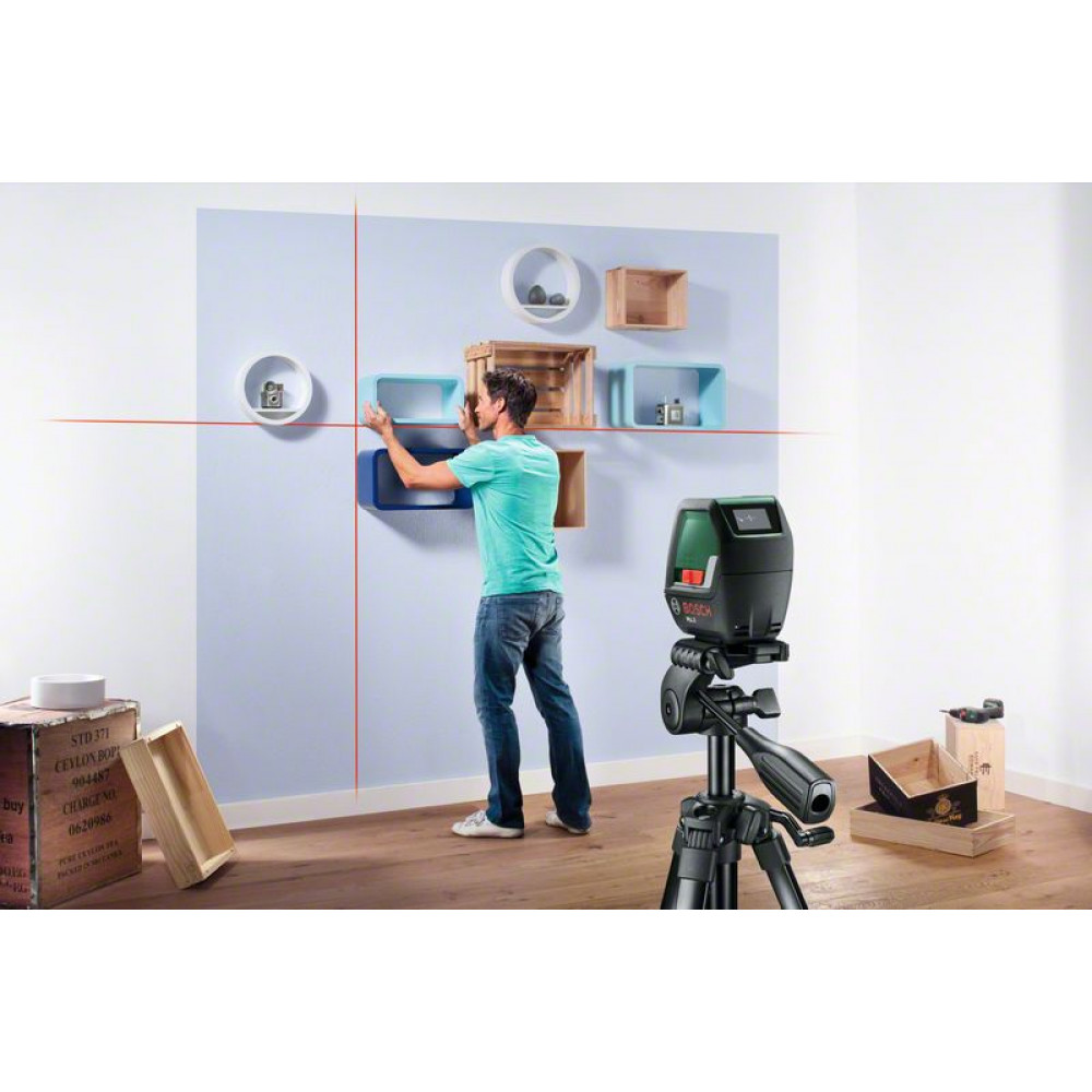 Лазерный нивелир BOSCH PLL2 + штатив ТТ 150