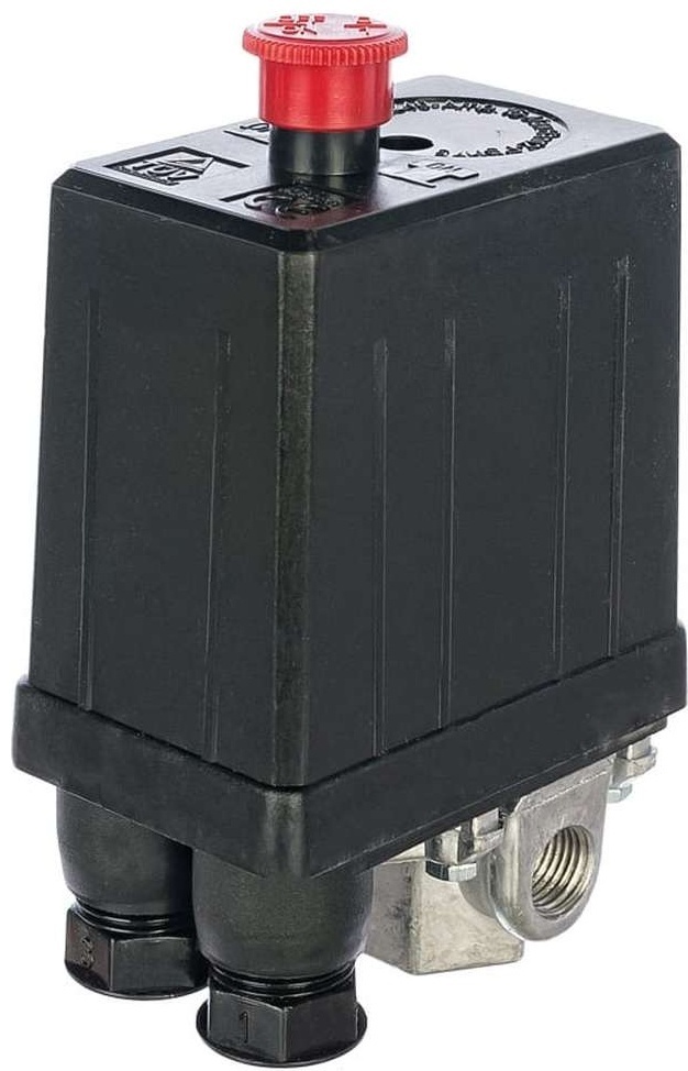 FUBAG Переключатель давления PS-002 (однофазный, 12бар, 1x3/8", 3x1/4", внутренняя резьба)