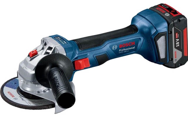 Машина шлифовальная угловая аккумуляторная GWS 180-LI  1 акк 4,0 Ач,ЗУ BOSCH