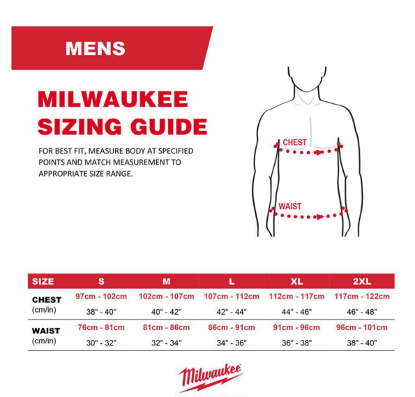Футболка Milwaukee HYBRID-XL, серая