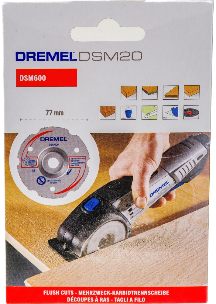 Многоф. диск для резки заподлицо д/DSM20