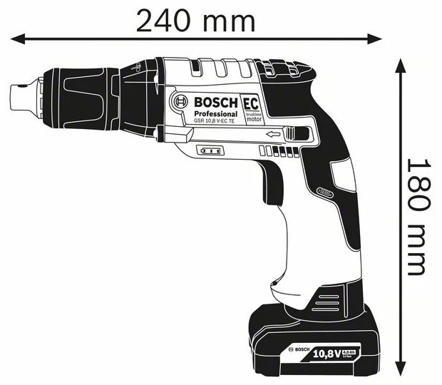Аккумуляторный шуруповерт Bosch GTB 12V-11 Solo
