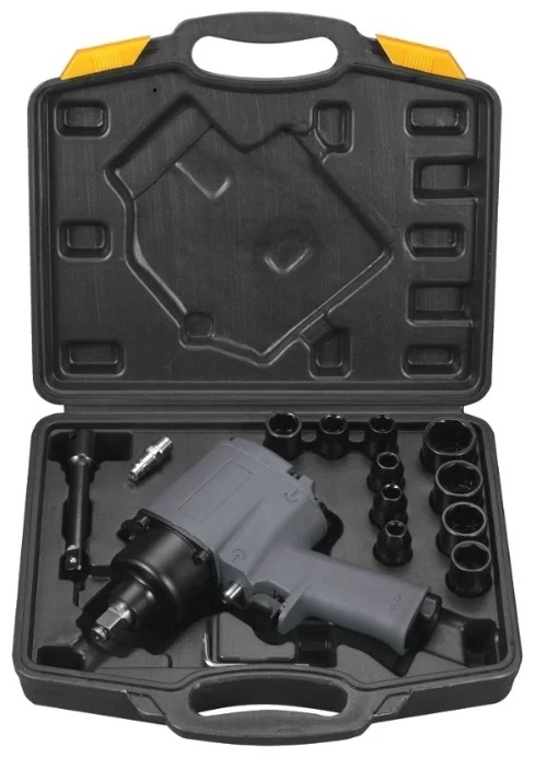 FUBAG Пневмогайковерт с набором ударных головок IW720 1/2" в кейсе