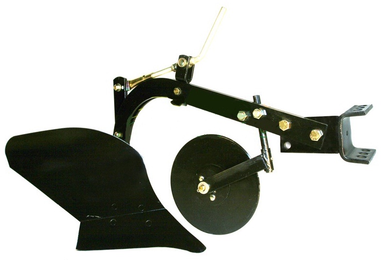 Плуг к мотоблоку Парма,Carver без сцепки с колесиком