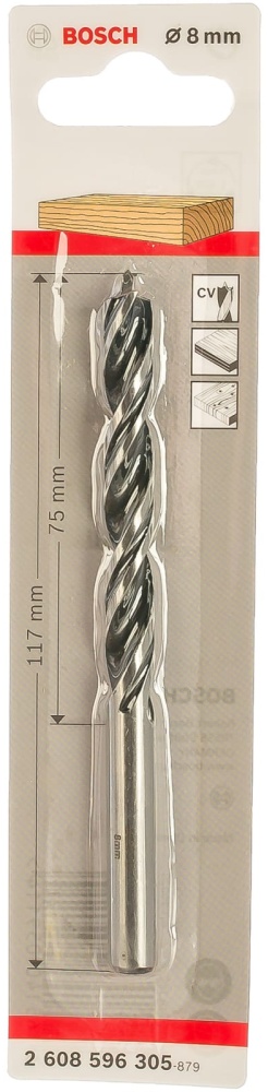 Сверло по дереву 8 X 65 (1) BOSCH