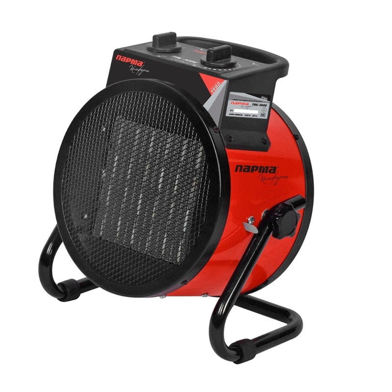  Тепловентилятор Парма TBK-3000 (220 В, 1.5/3 кВт, керамика, цилиндр) 
