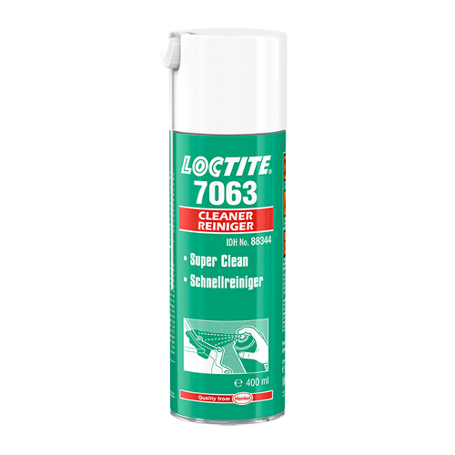 Универсальный очиститель-спрей, для пластмасс и металлов Loctite 7063 CLEANER AERO 400 ml