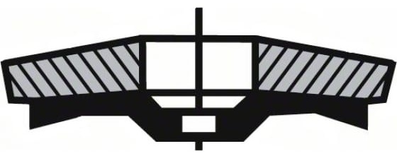 Круг лепесковый Prof for Metal Ø125 K60 BOSCH