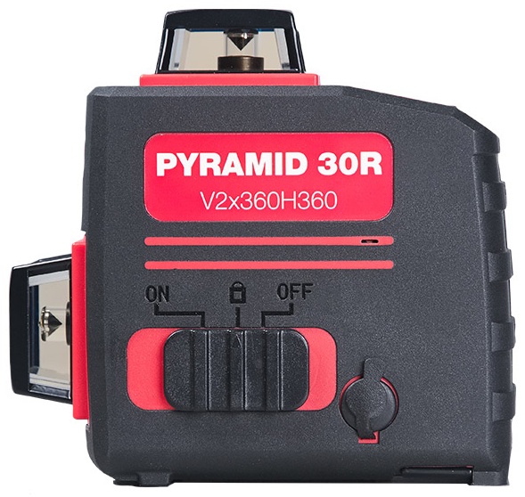 FUBAG Лазерный 3D уровень Pyramid 30R V2х360H360