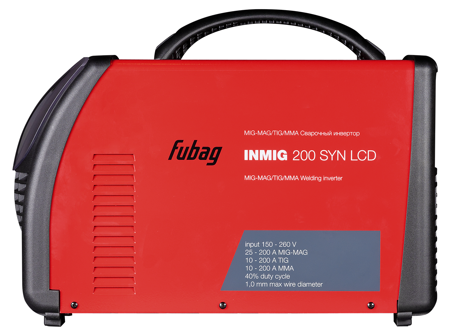 FUBAG Сварочный полуавтомат INMIG 200 SYN LCD c горелкой FB 250 3 м