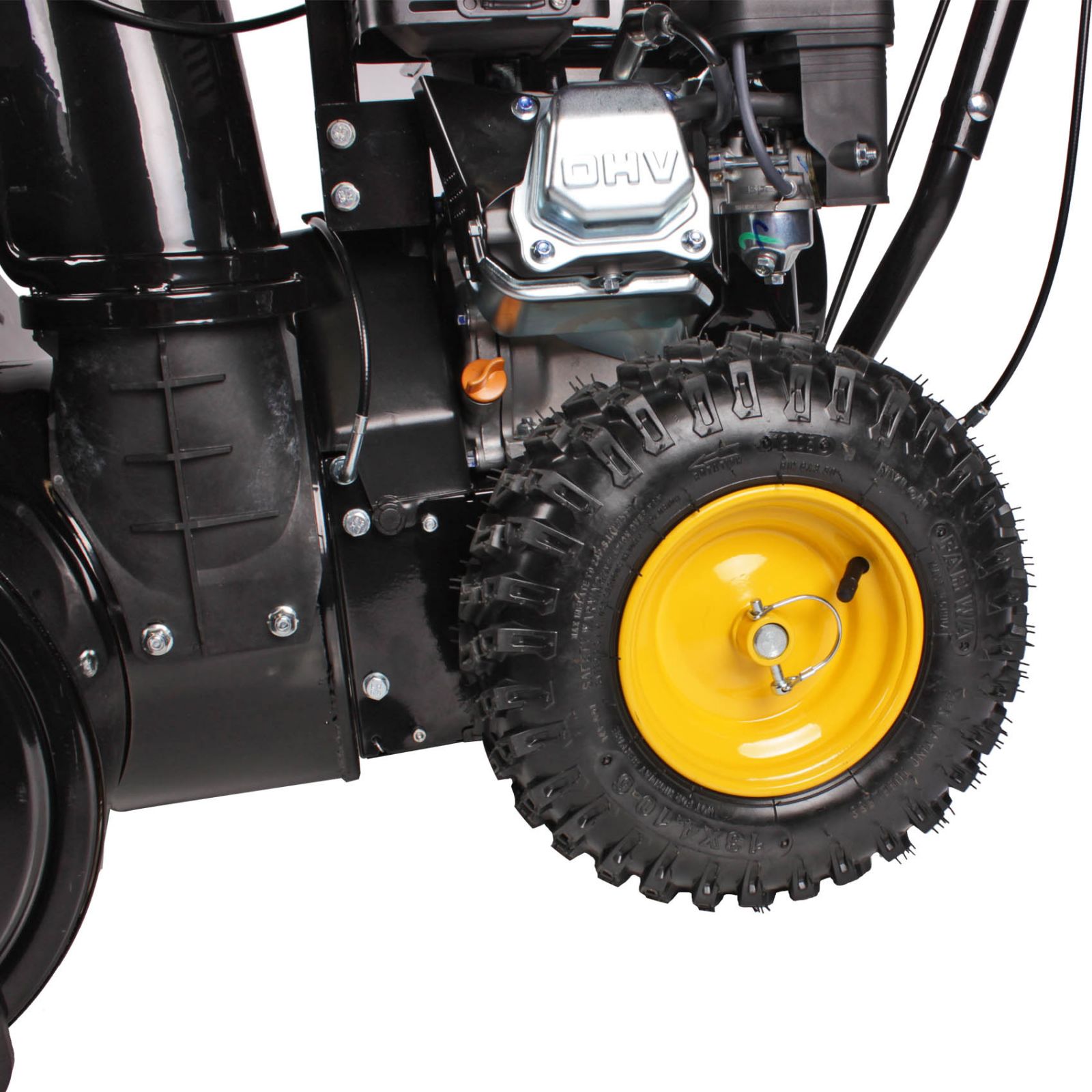 Снегоотбрасыватель CHAMPION ST661 (6,5л/с 61см 4F/1R колеса.3,6л/61,5кг,руч.стартер)