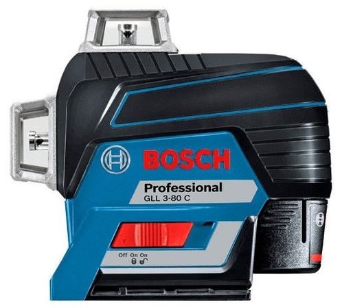 Нивелир лазерный BOSCH GLL 3-80C+BM1+LR7+L-boxx