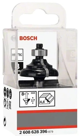 Фреза BOSCH профиль C Std S8/R4.8/B9.5/L14