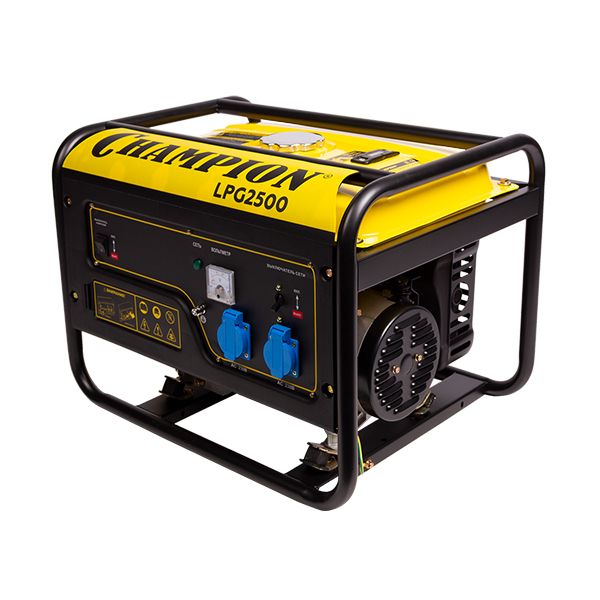 Бензиново-газовый генератор CHAMPION LPG2500