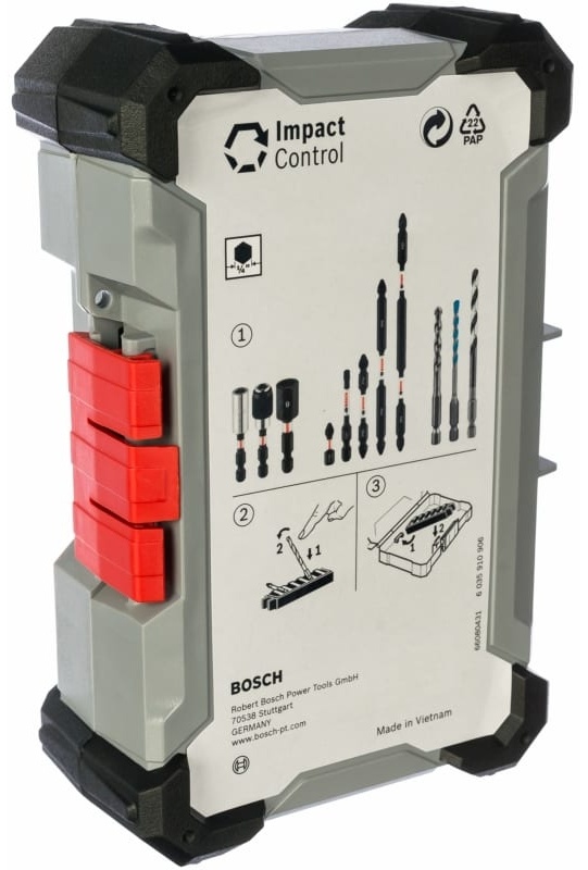 Кейс BOSCH ,биты,держатели и торц.ключи L-36шт