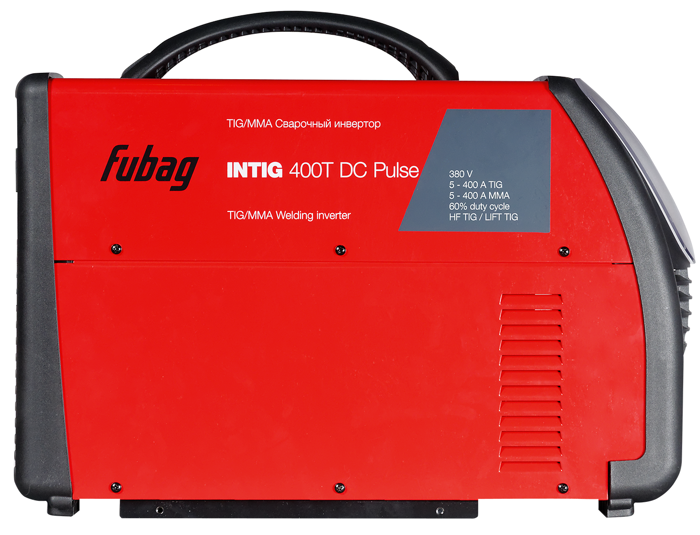 FUBAG Сварочный полуавтомат INTIG 400 T DC PULSE с горелкой FB TIG 18 5P 4m, с блоком жидкостного охлаждения Cool 70 и тележкой
