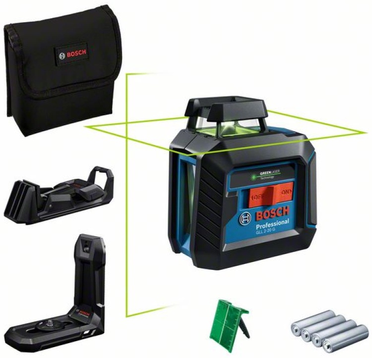 Нивелир лазерный BOSCH GLL 2-20 G