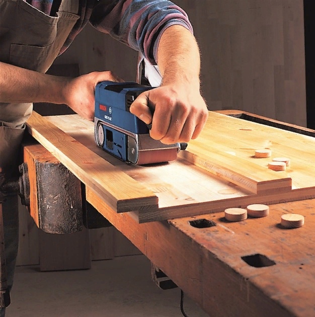 Ленточные шлифмашины GBS 75 AE Professional 