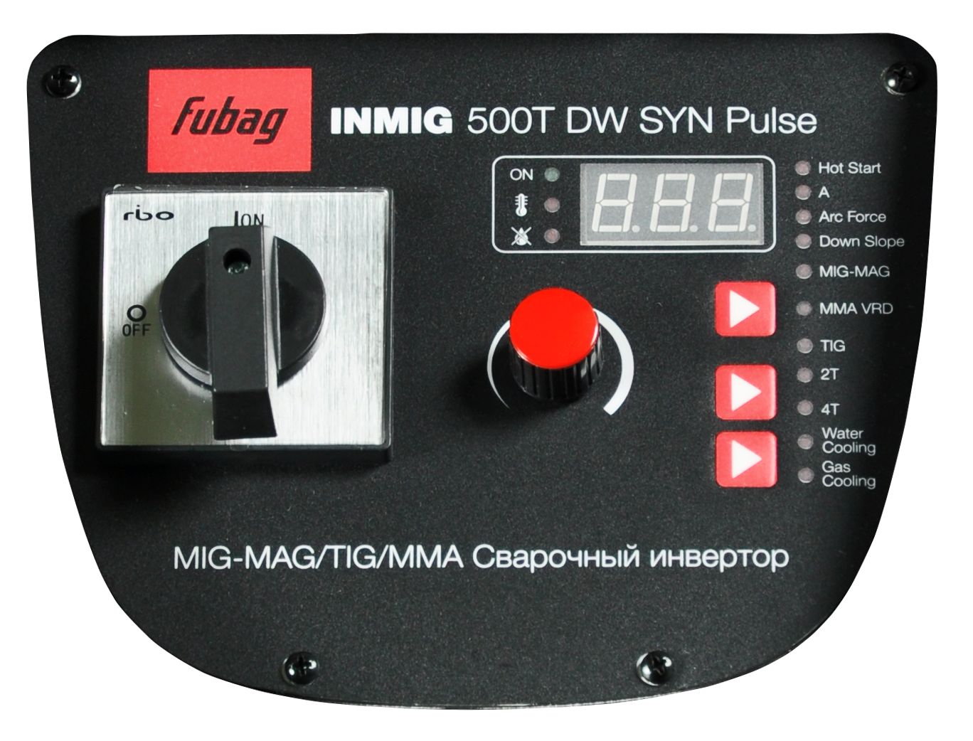 FUBAG Сварочный полуавтомат INMIG 500T DW SYN PULSE + подающий механизм DRIVE INMIG DW SYN PULSE + горелка FB 400 3m + Шланг пакет 5м