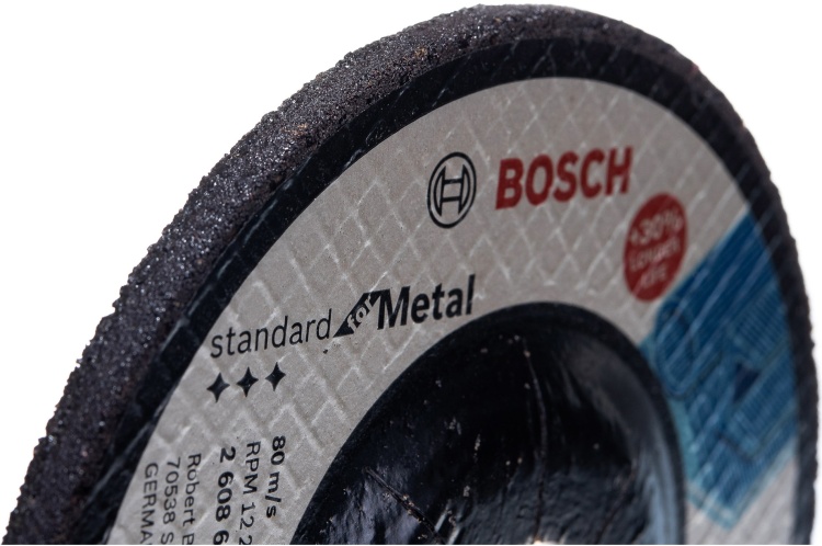 Диск BOSCH обдирочный по металлу 125х6 вогнутый