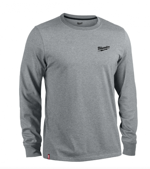 Лонгслив Milwaukee HYBRID-L, серый