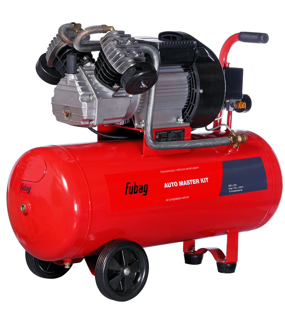 FUBAG Компрессор AUTO MASTER KIT + 10 предметов