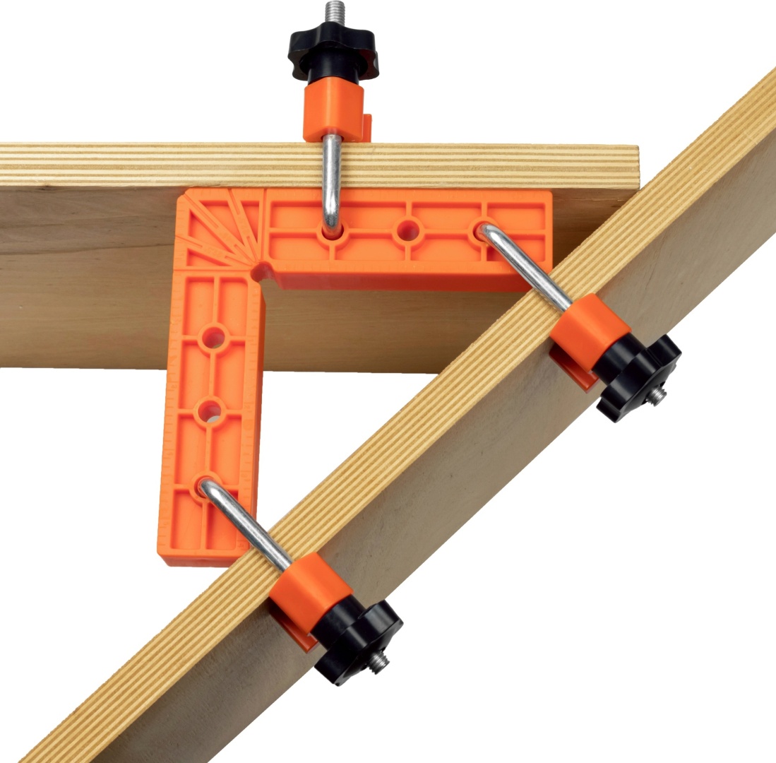 Уголок монтажный, 90 градусов, 15см, (L-образный зажим), набор 4шт