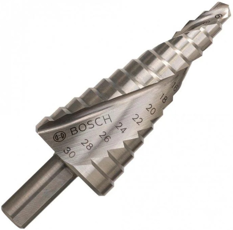 Сверло ступ. HSS 13 ступ 6-30 мм BOSCH